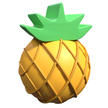 Piña  3D Illustration