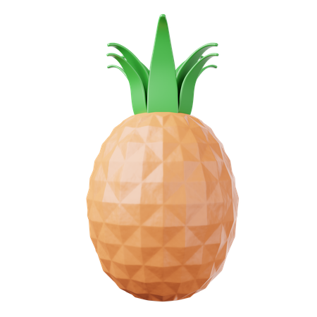 Piña  3D Illustration