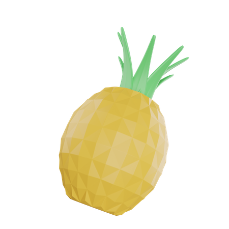 Piña  3D Illustration