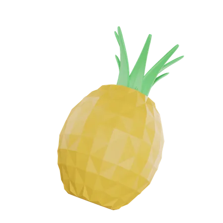 Piña  3D Illustration