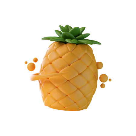 Piña  3D Icon