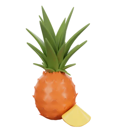 Piña  3D Icon