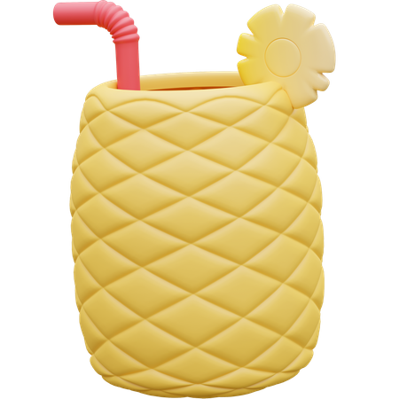 Piña  3D Icon