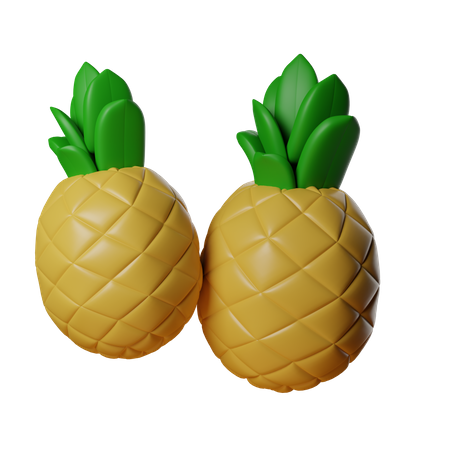 Piña  3D Icon