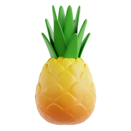 Piña  3D Icon