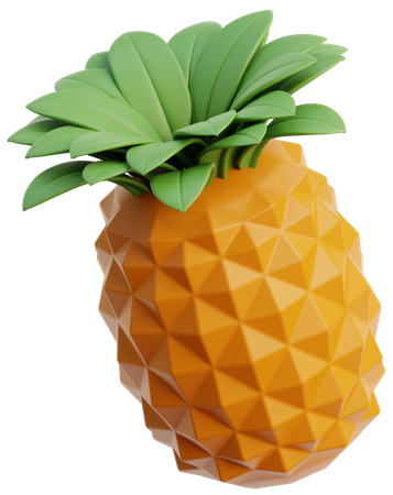 Piña  3D Icon