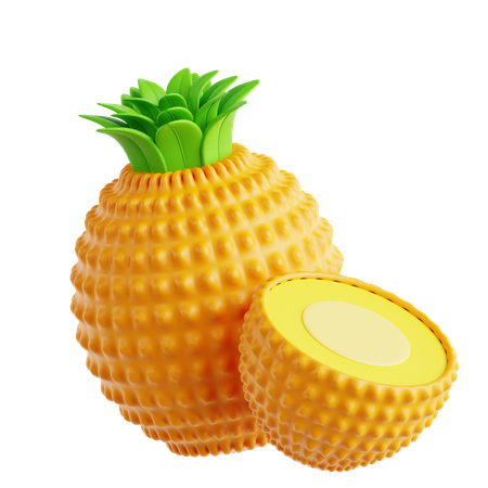 Fruta de piña  3D Icon