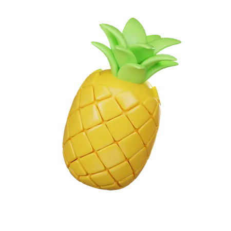 Fruta de piña  3D Icon