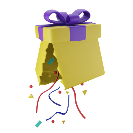 Pinata Present  3D Icon