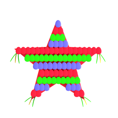 Pinata Star  3D Icon