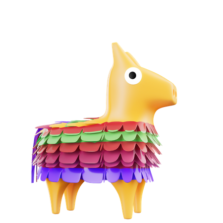 Piñatas de burro  3D Icon