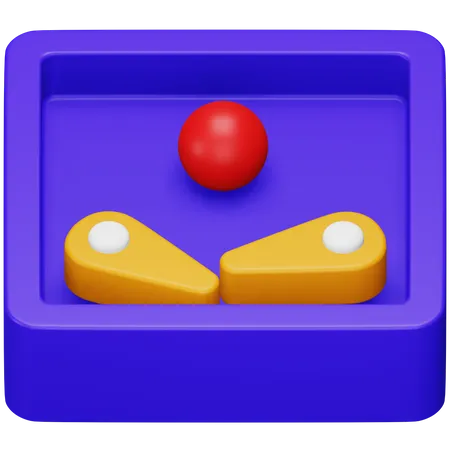 Pinball  3D Icon