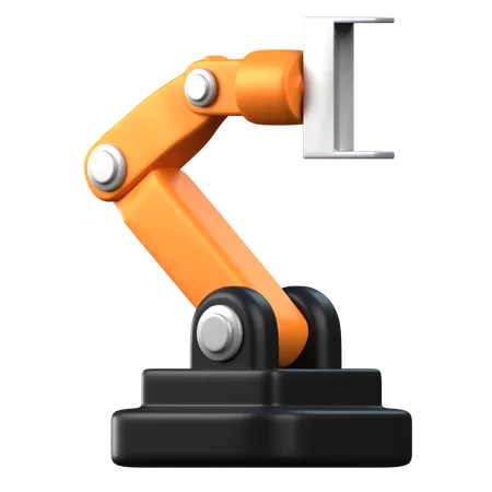 Bras robotique pince  3D Icon