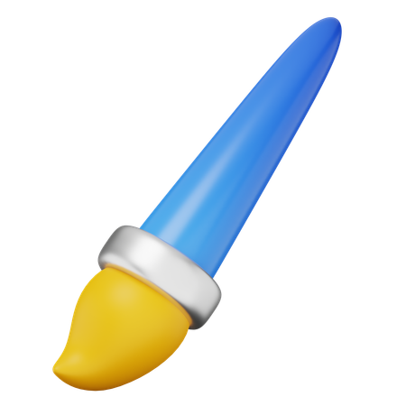 Pinceau  3D Icon