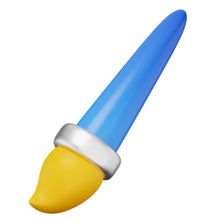 Pinceau  3D Icon