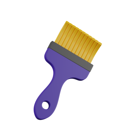 Pinceau  3D Icon