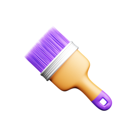 Pinceau  3D Icon