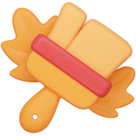 Pinceau  3D Icon