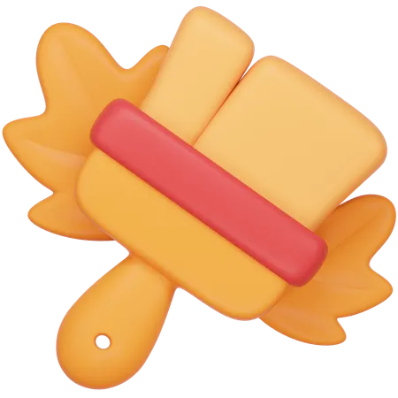 Pinceau  3D Icon