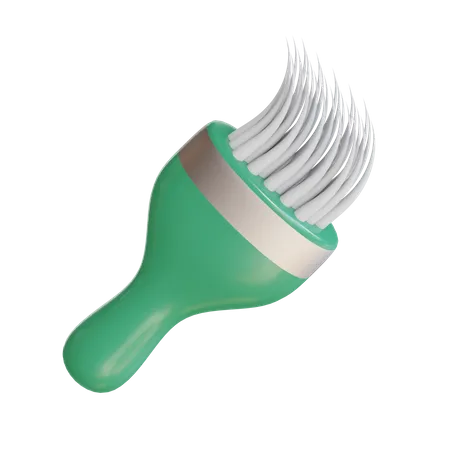 Brosse  3D Illustration