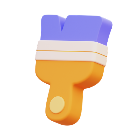 Pinceau  3D Icon