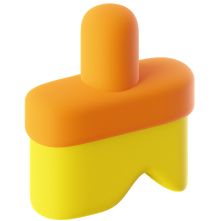 Pinceau  3D Icon