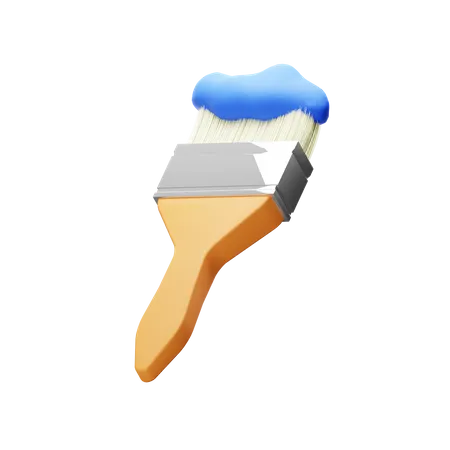 Pinceau  3D Icon