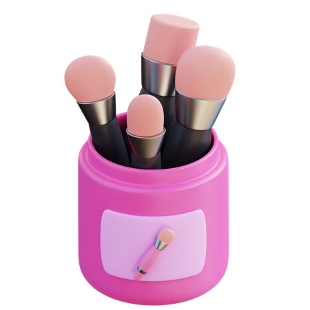 Pinceau de maquillage  3D Icon