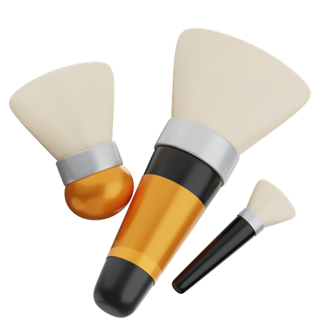 Pinceaux à maquillage  3D Icon