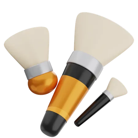 Pinceaux à maquillage  3D Icon