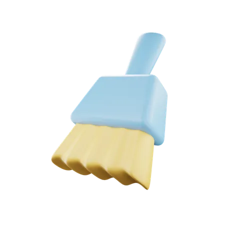 Pincel  3D Icon