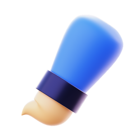 Pincel  3D Icon