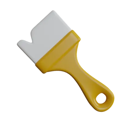 Pincel de cor  3D Icon