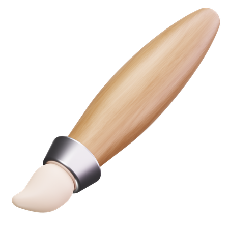 Pincel de dibujo  3D Icon