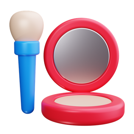 Pinceles de maquillaje  3D Icon