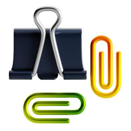 Clips liant  3D Icon