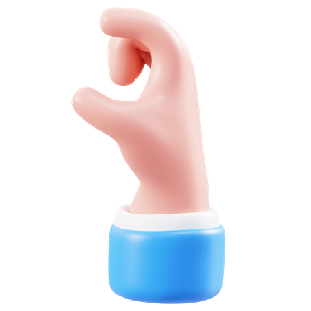 Pinch Hand Gesture  3D Icon