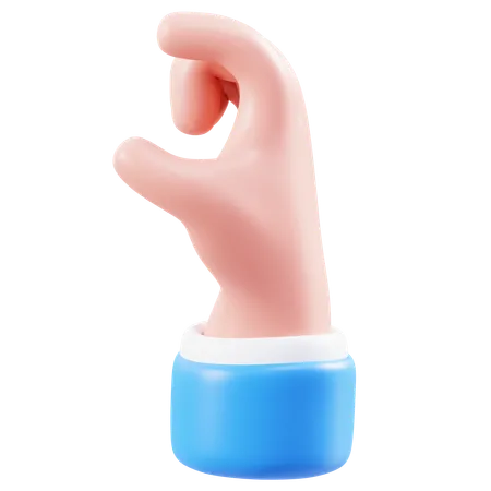 Pinch Hand Gesture  3D Icon