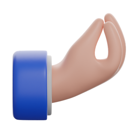 Pinched Fingers  3D Icon