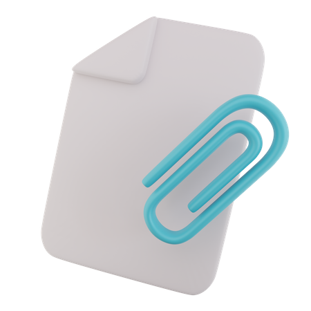 Pinched the document  3D Icon