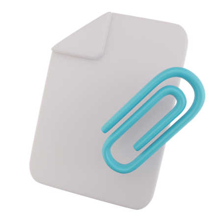 Pinched the document  3D Icon
