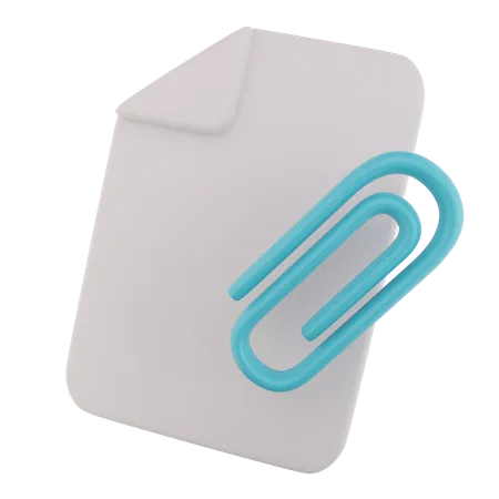 Pinched the document  3D Icon
