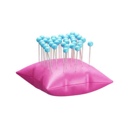 Pincushion  3D Icon