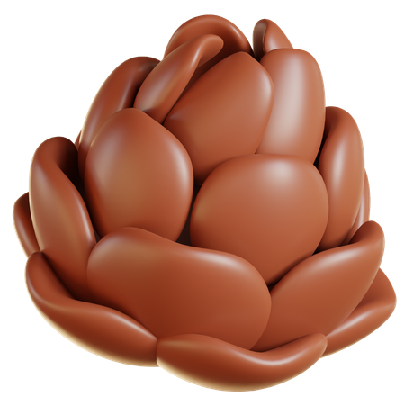 Pine Cone  3D Icon