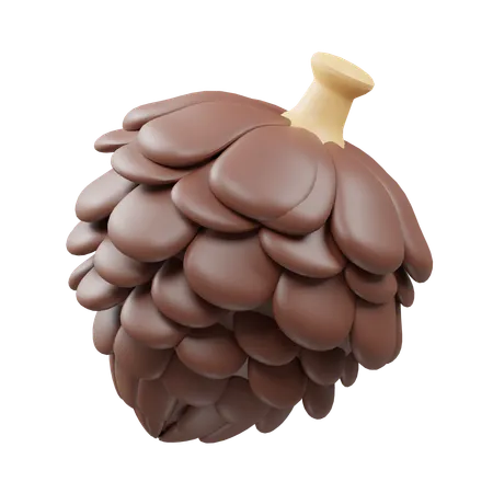 Pine Cone  3D Icon