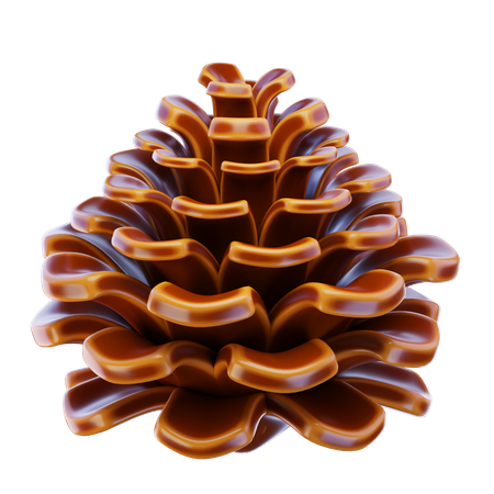 Pine Cone  3D Icon