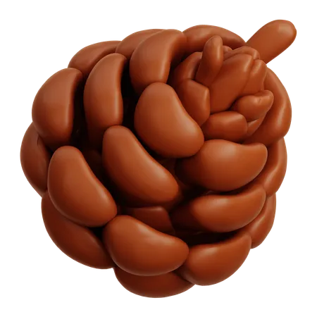 Pine Cone  3D Icon