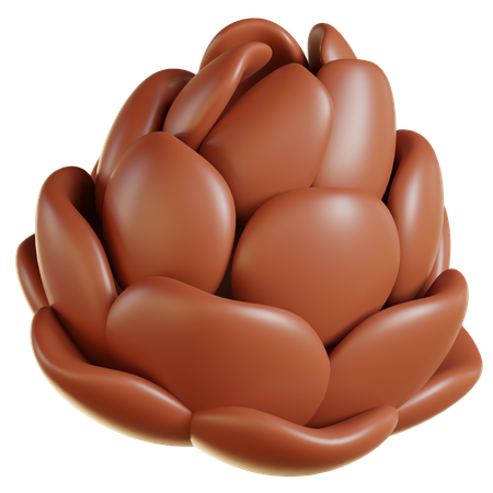 Pine Cone  3D Icon