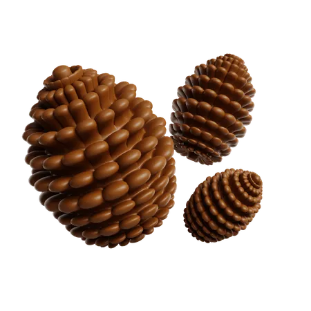 Pine Cone  3D Icon