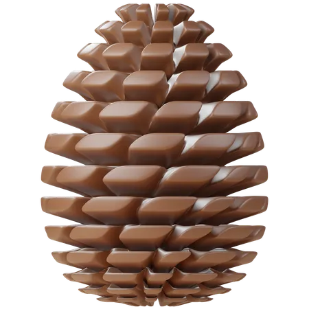 Pine Cone  3D Icon